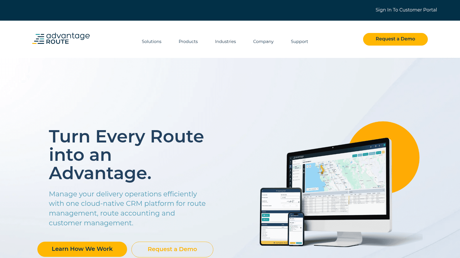 Advantage Route as a top DSD sales software