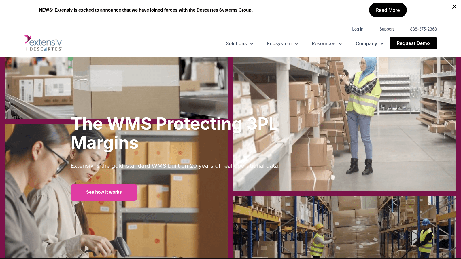 Extensiv as order fulfillment software for distributors