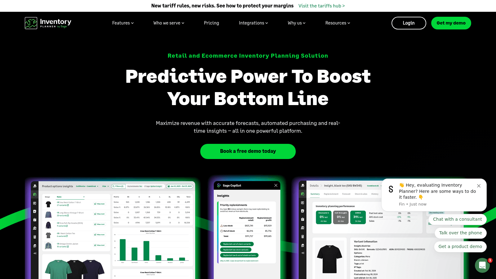 Inventory Planner as inventory planning software for distributors