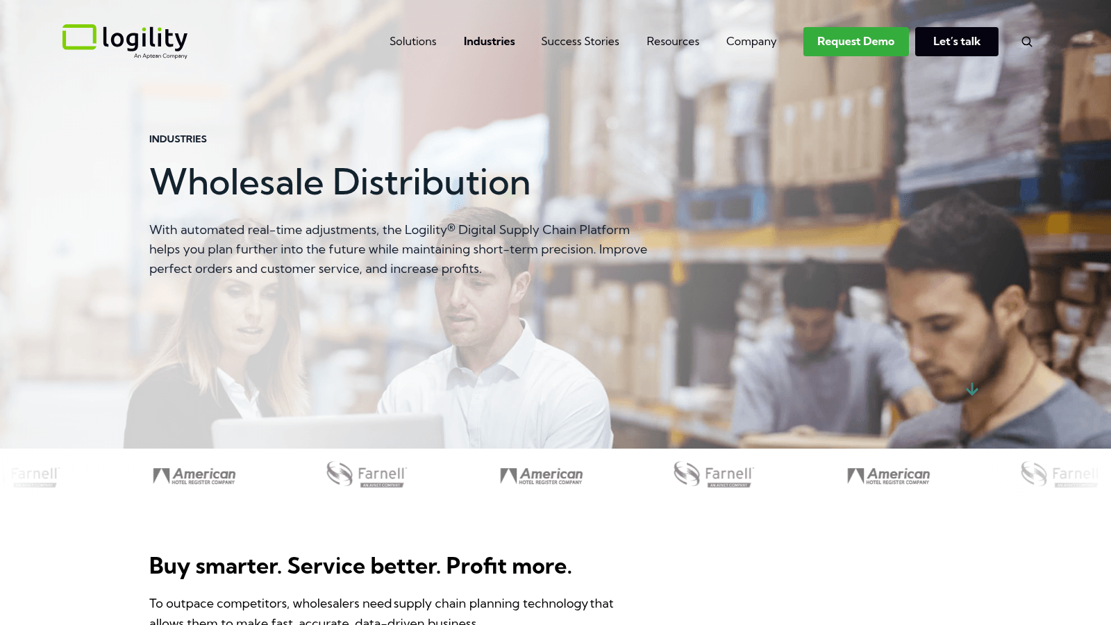 Logility as a top inventory forecasting software