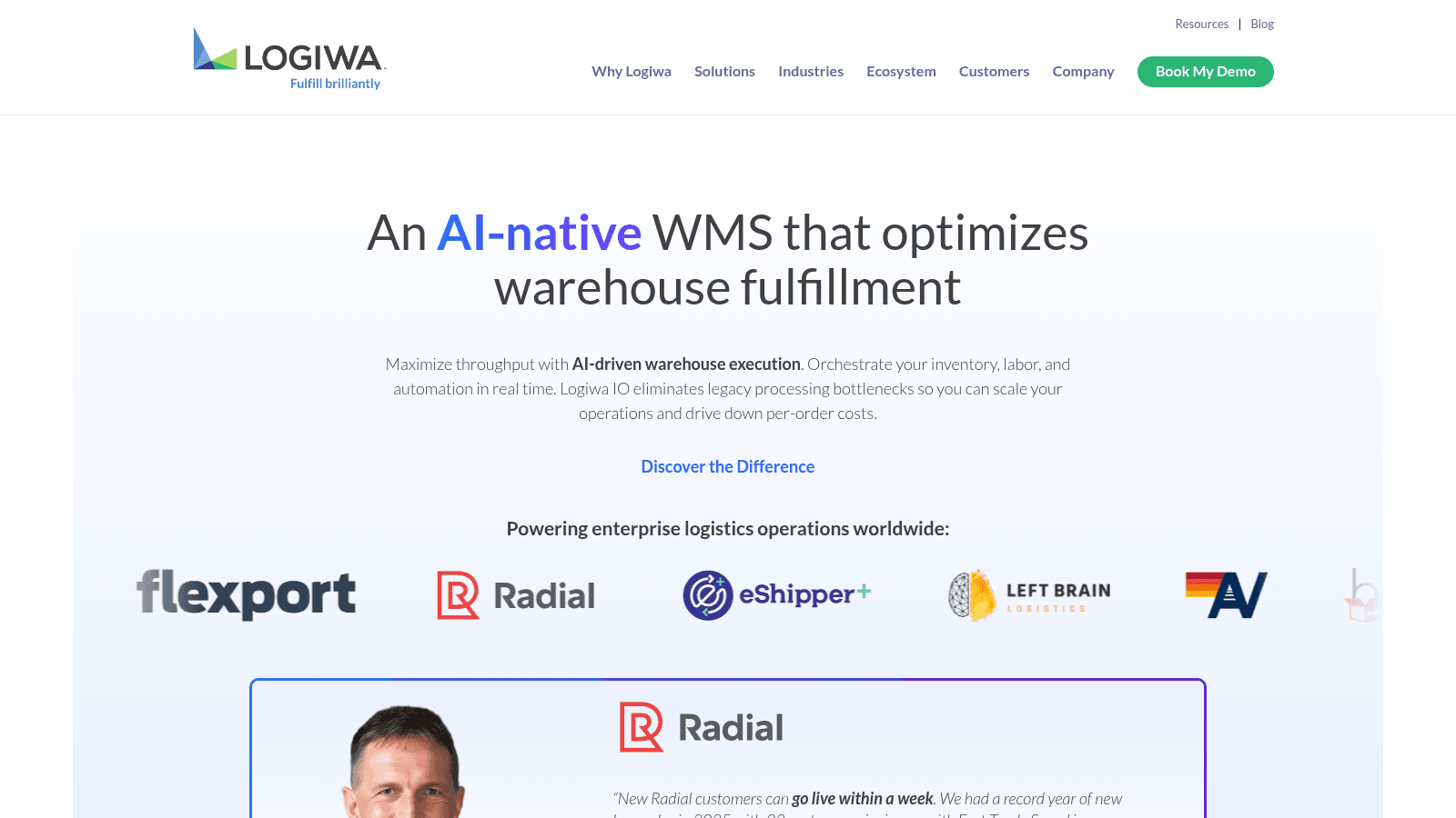 Logiwa as order tracking software for distributors