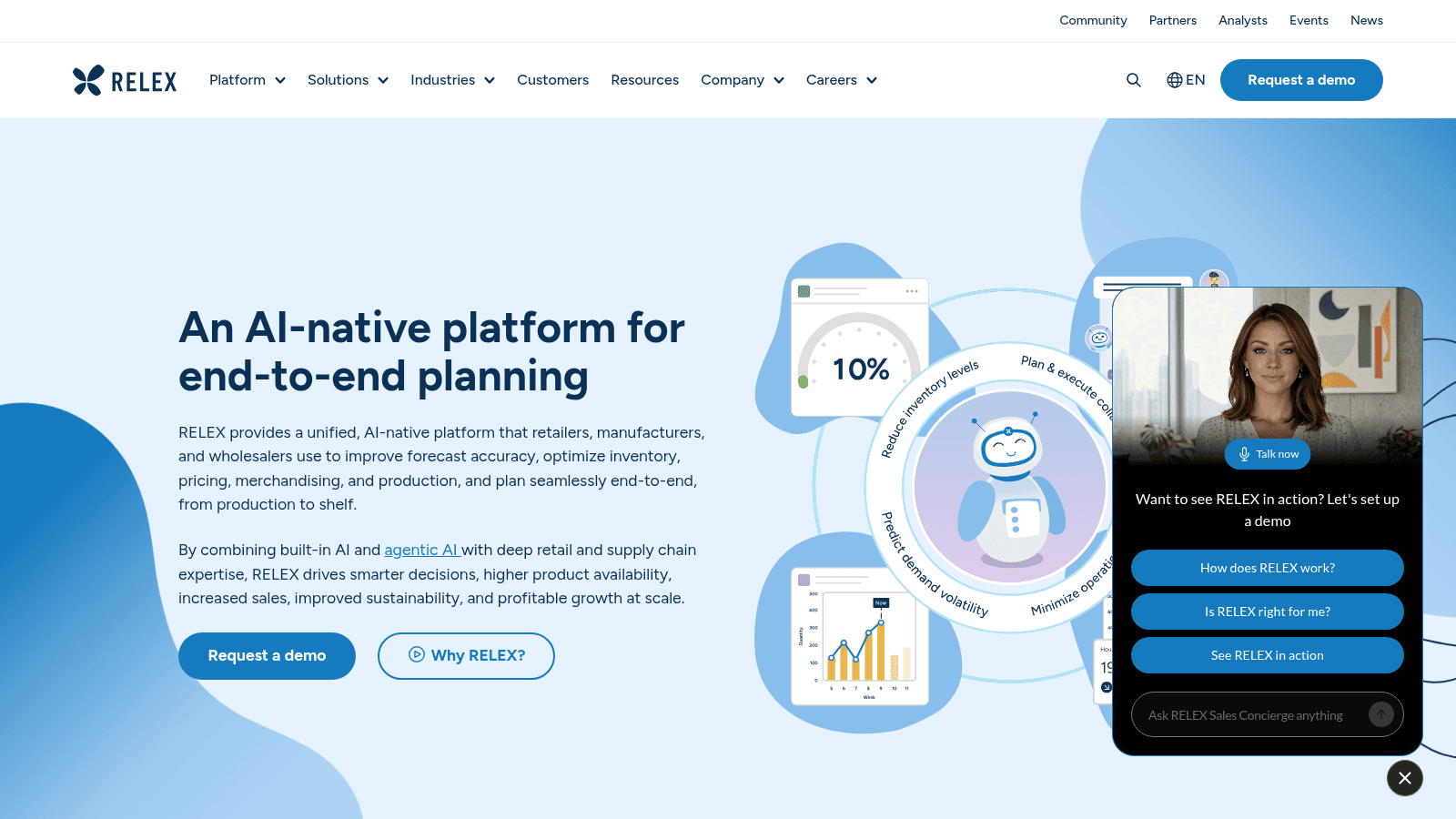 RELEX as inventory planning software for distributors