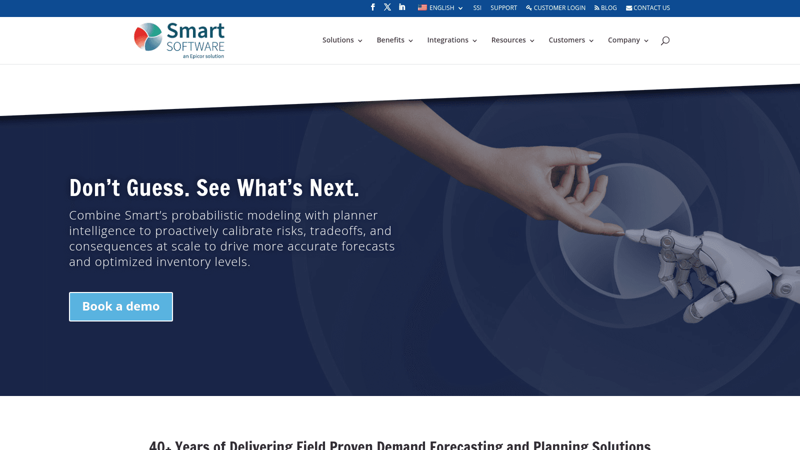 Smart Software as inventory planning software for distributors