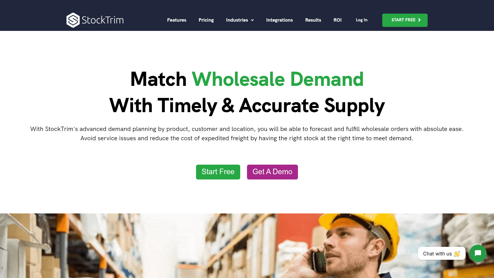 StockTrim as a top inventory forecasting software